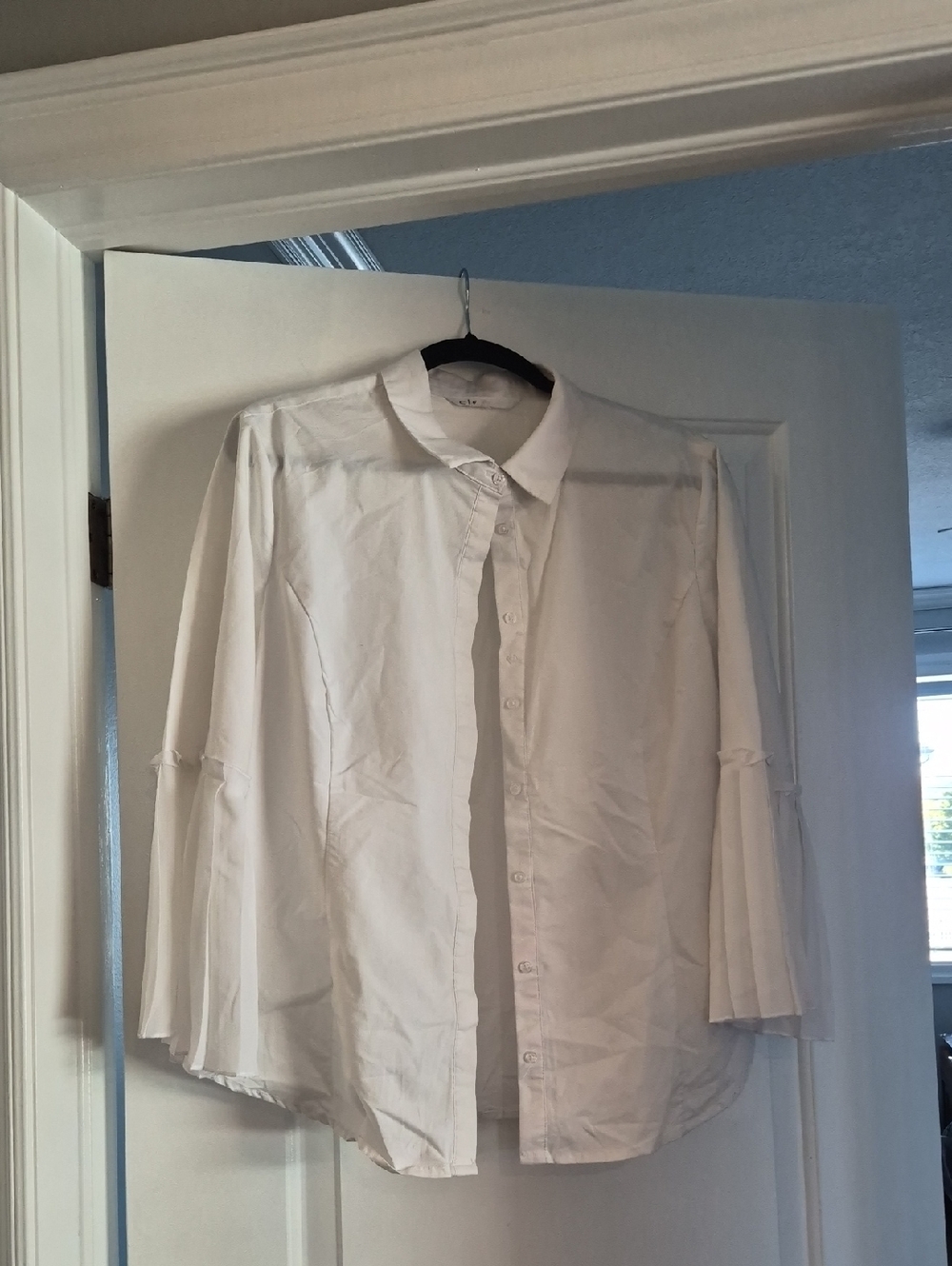 Classic White Button-Down Men’s Shirt